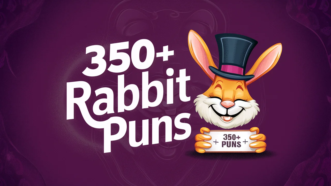 Rabbit Puns