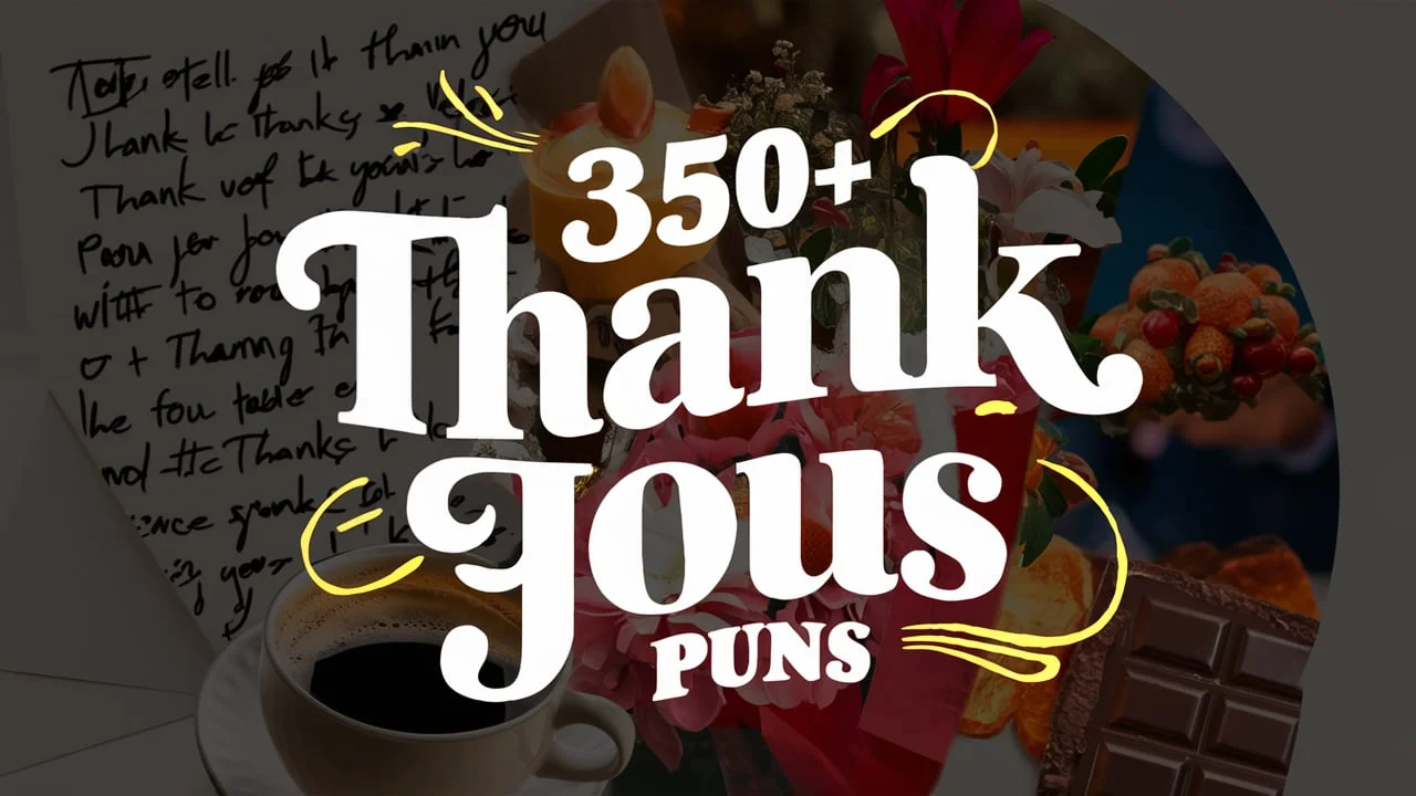 Thank You Puns