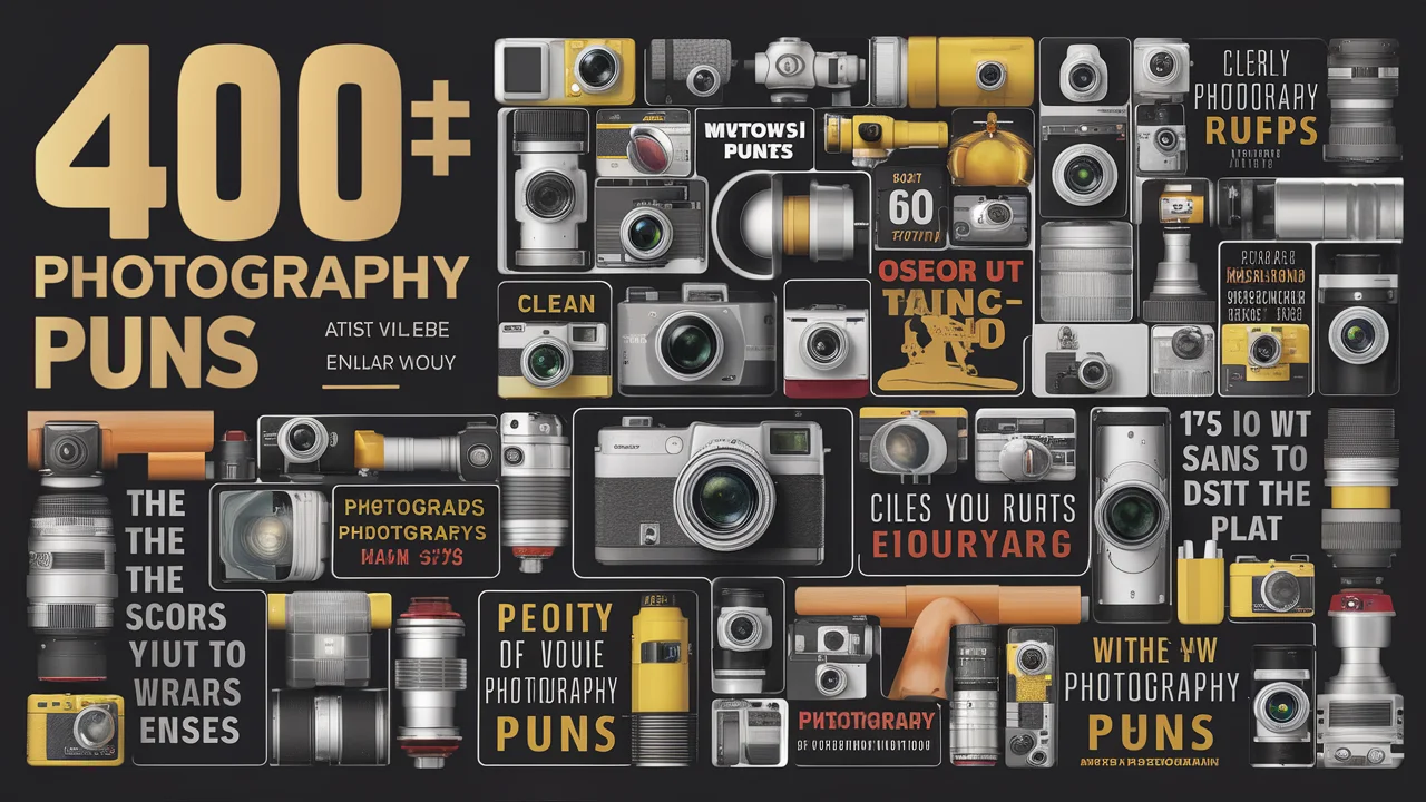 Photography Puns