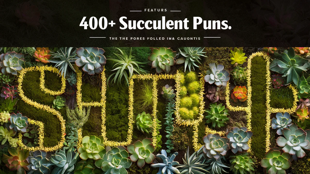 Succulent Puns