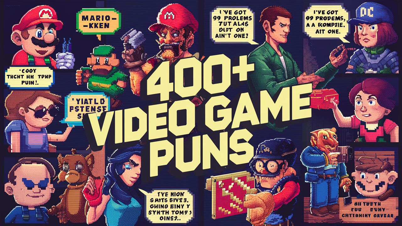 Video Game Puns