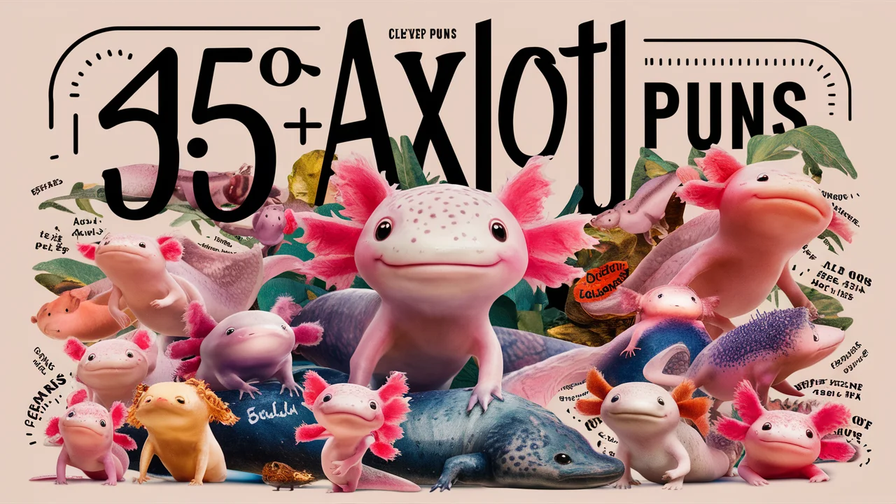 Axolotl Puns
