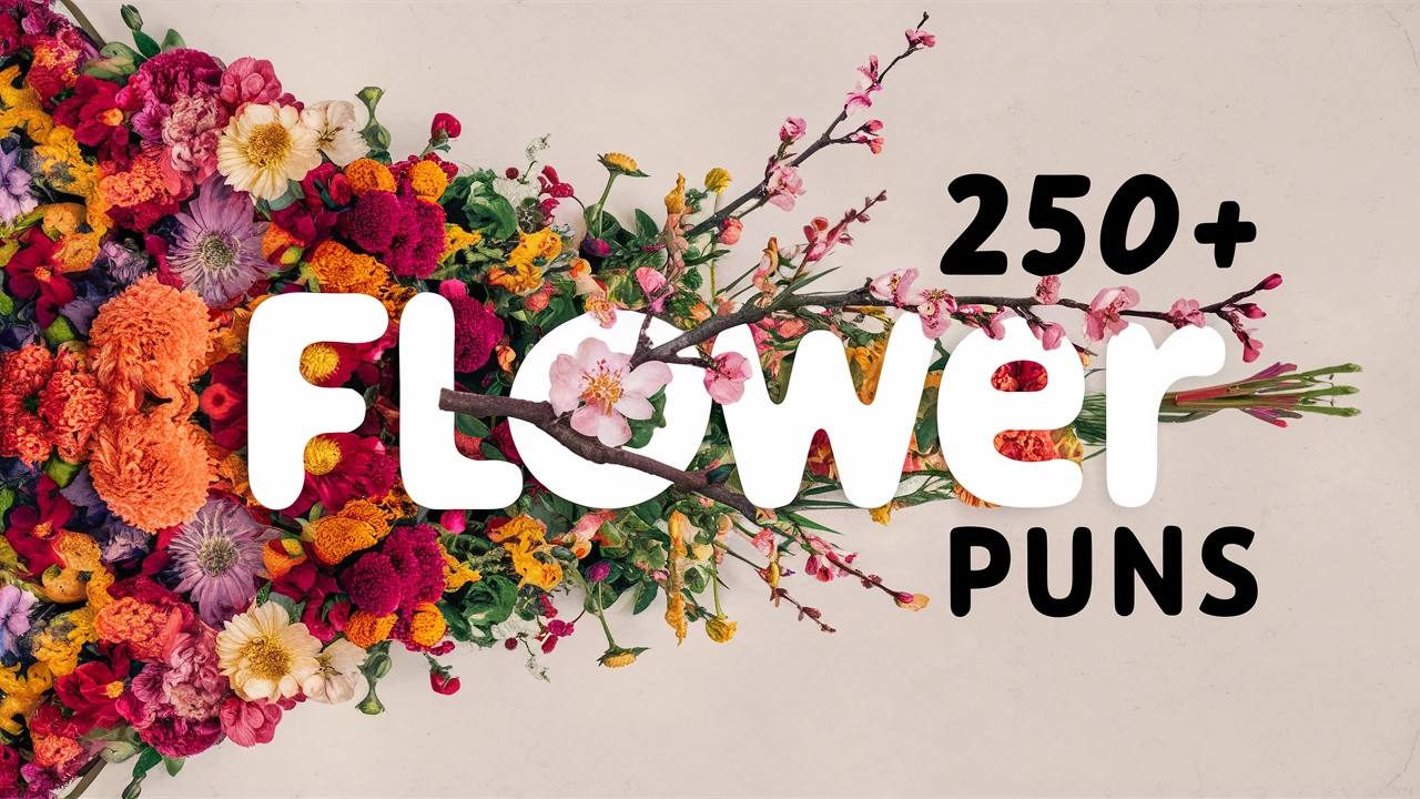 Flower Puns