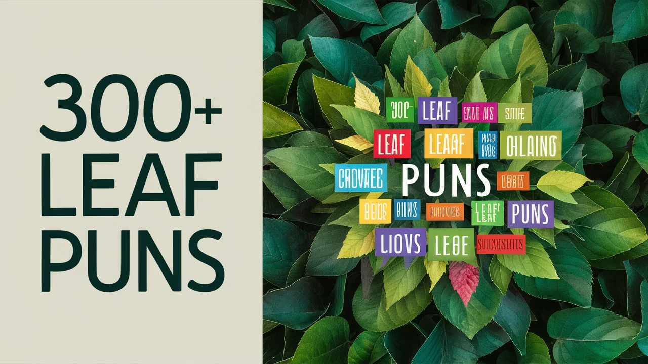 Leaf Puns