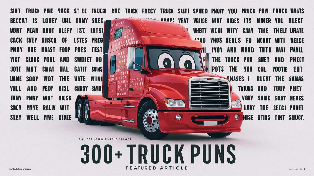 Truck Puns