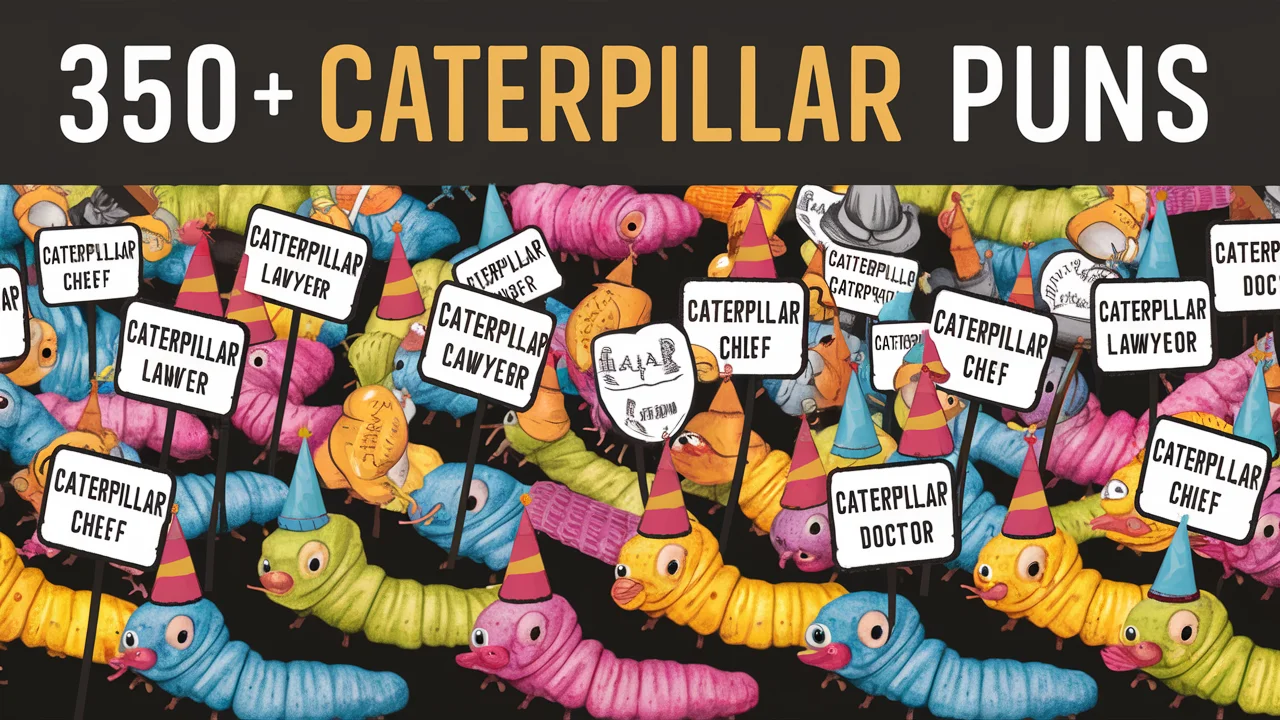 Caterpillar Puns