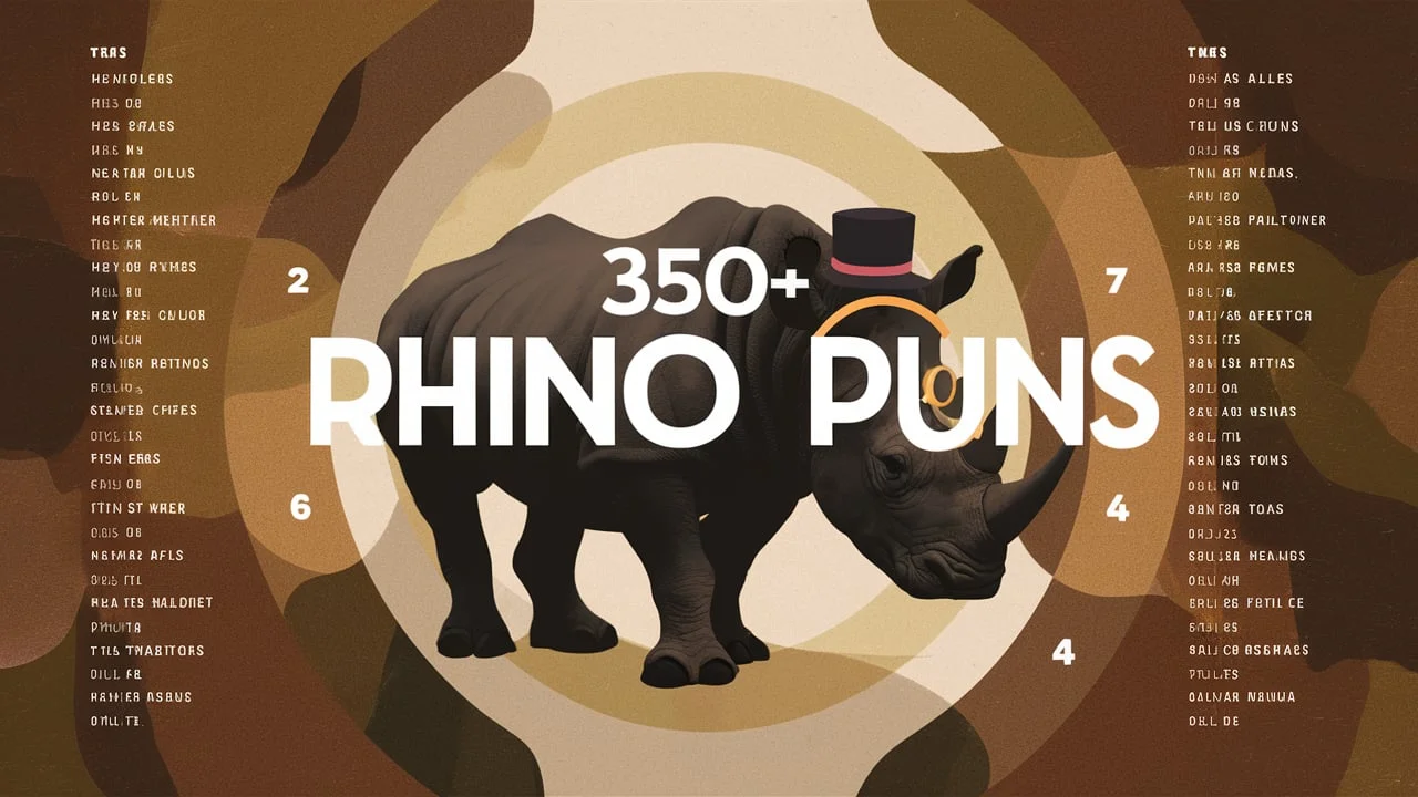 Rhino Puns