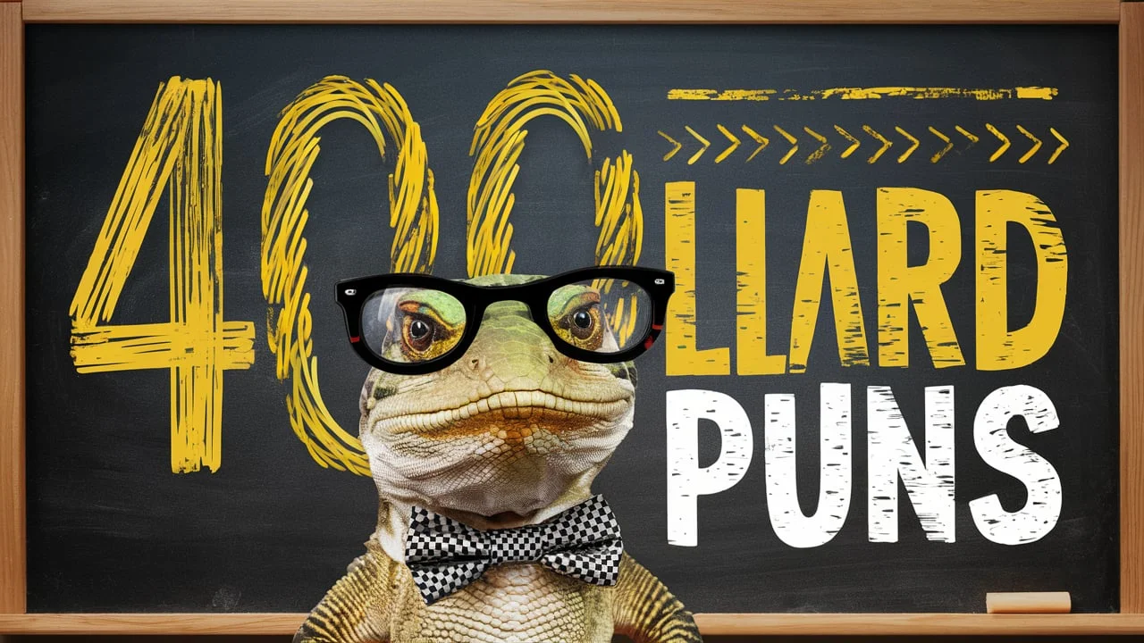 Lizard Puns