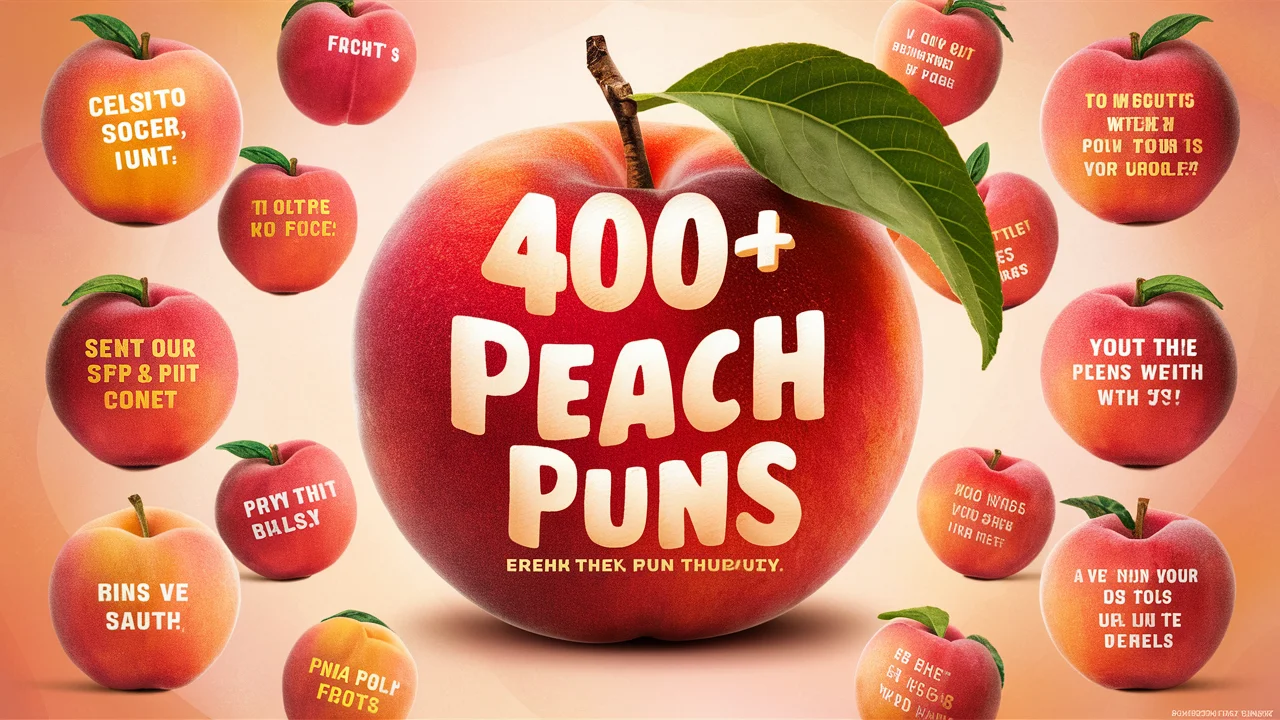 Peach Puns