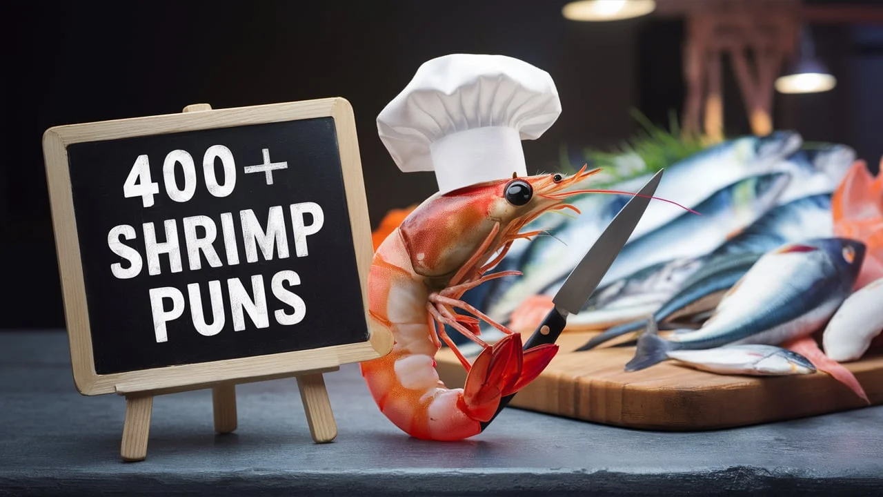 Shrimp Puns