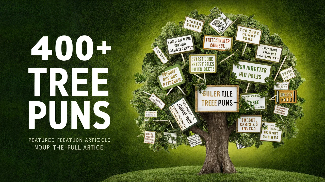 Tree Puns