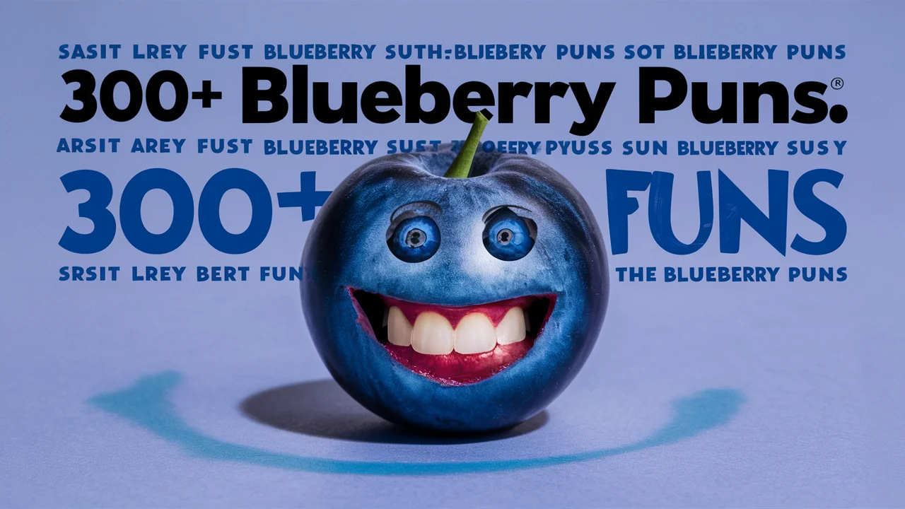 Blueberry Puns