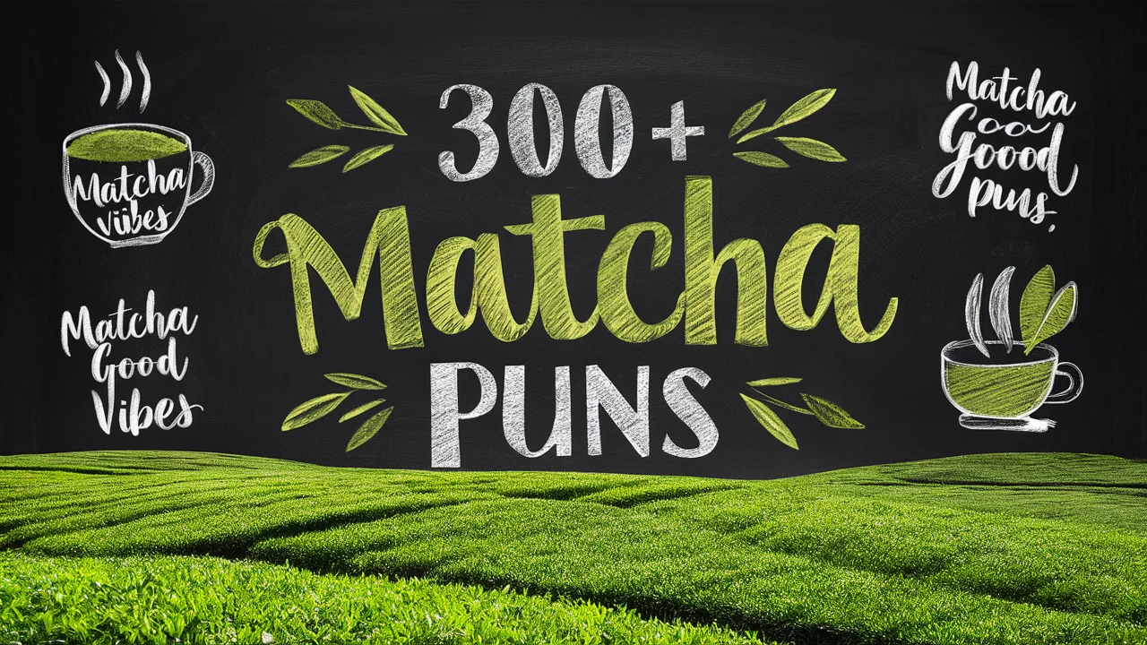 Matcha Puns