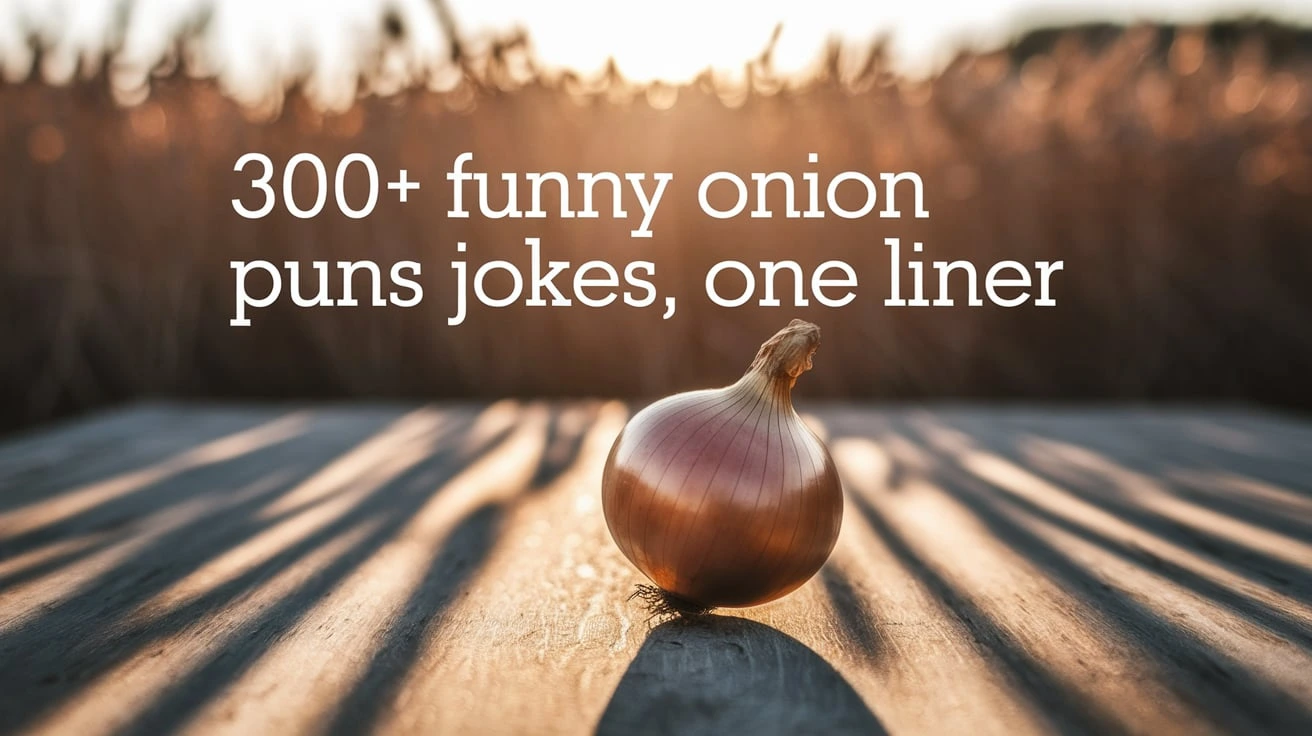 300+ Funny Onion Puns Jokes One Liner