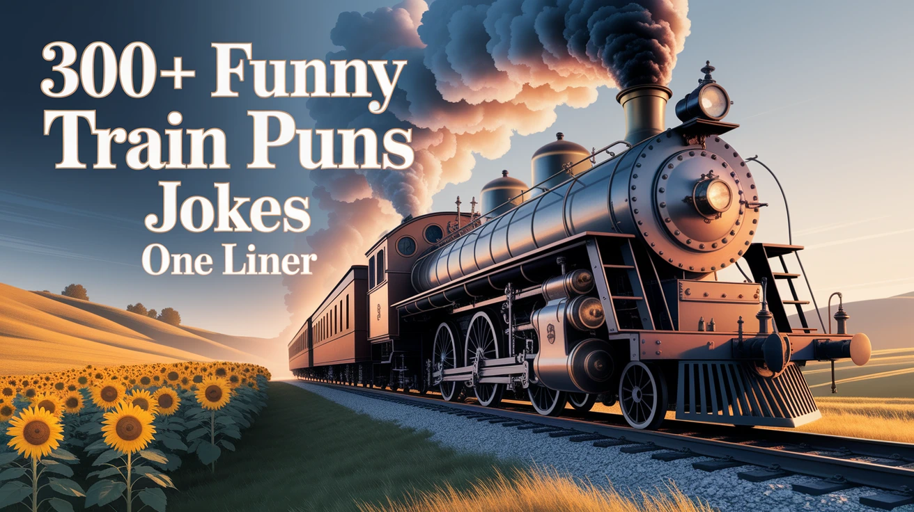 300+ Funny Train Puns Jokes One Liner