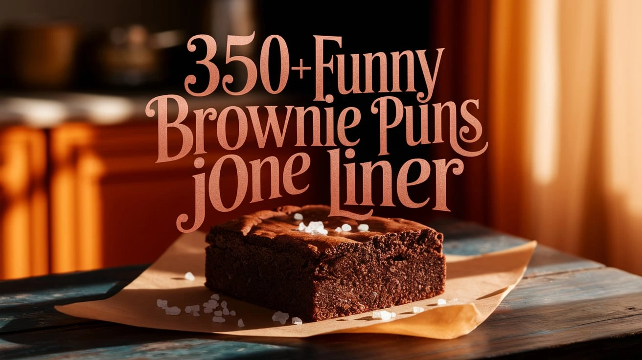 350+ Funny Brownie Puns Jokes One Liner