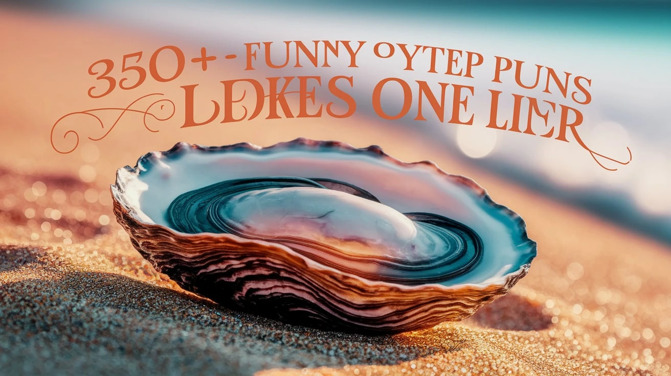 350+ Funny Oyster Puns Jokes One Liner