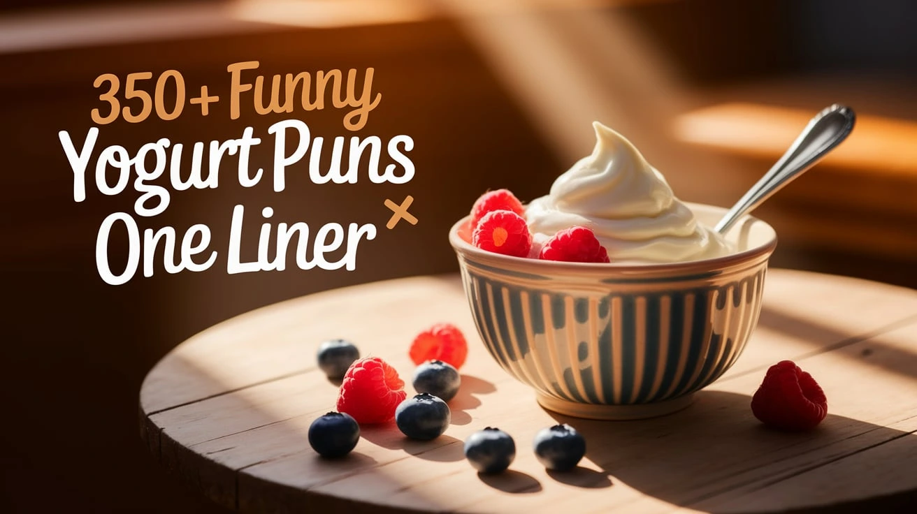 350+ Funny Yogurt Puns One Liner