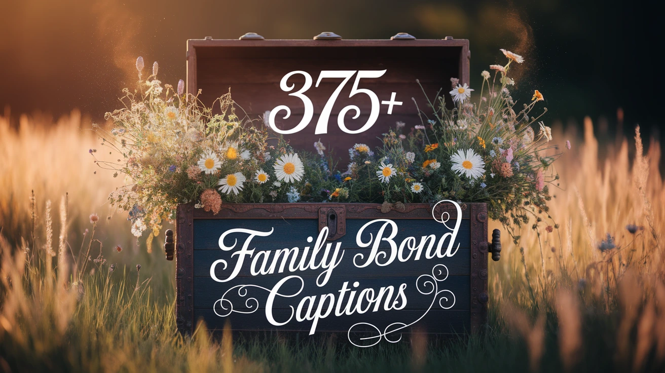 375+ Family Bond Captions