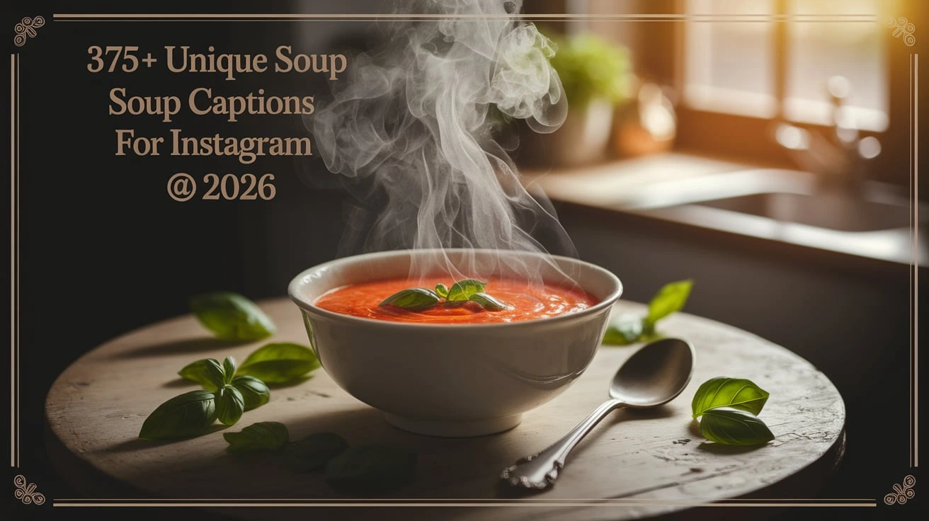 375+ Unique Soup Captions And Quotes For Instagram 🥣 2026
