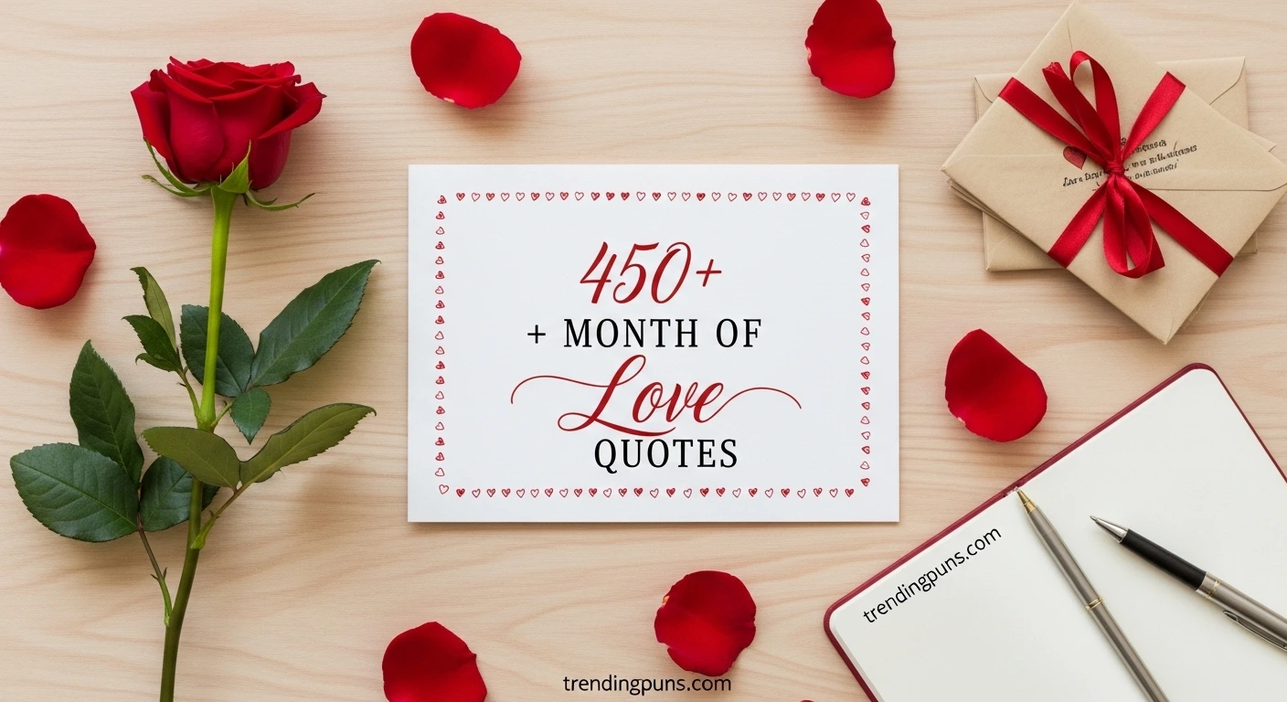450+ Month of Love Quotes