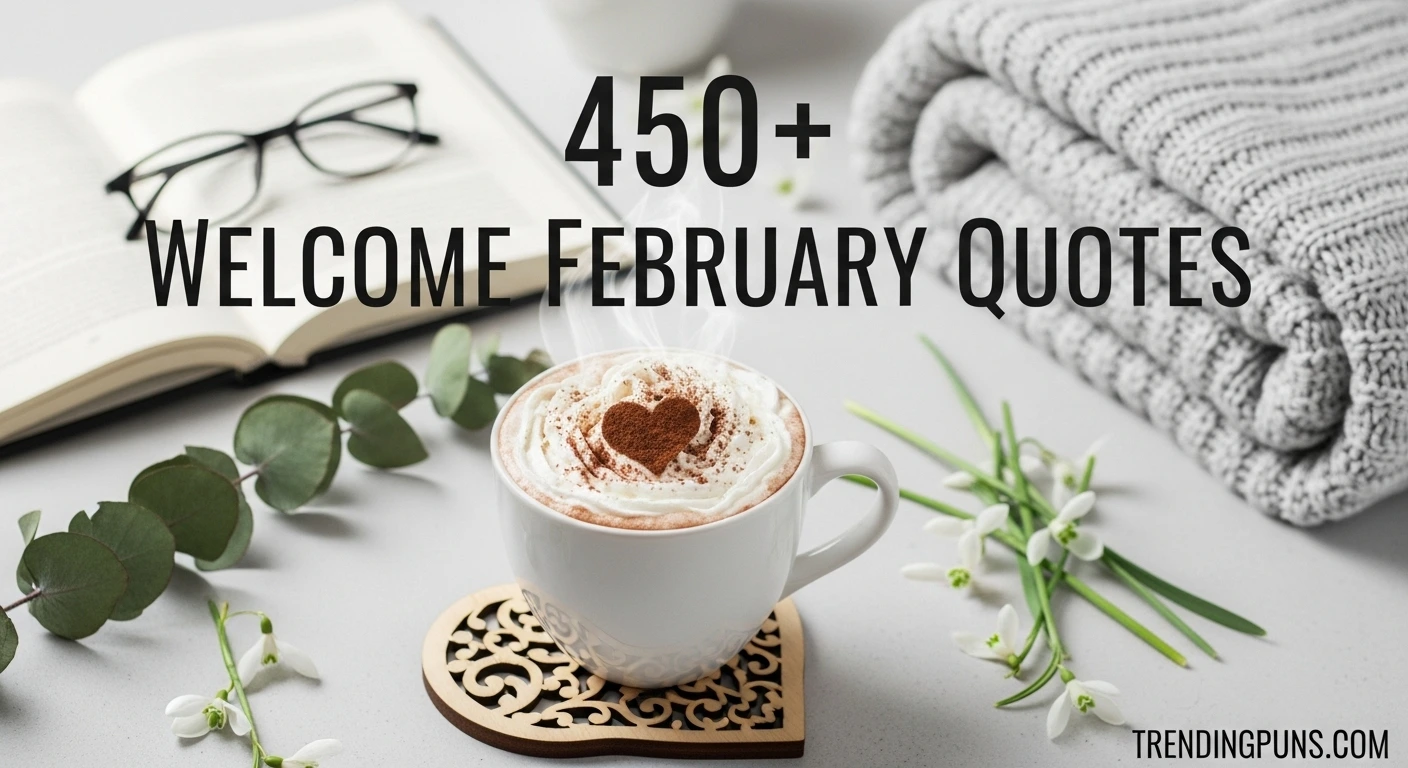 450+ Welcome February Quotes