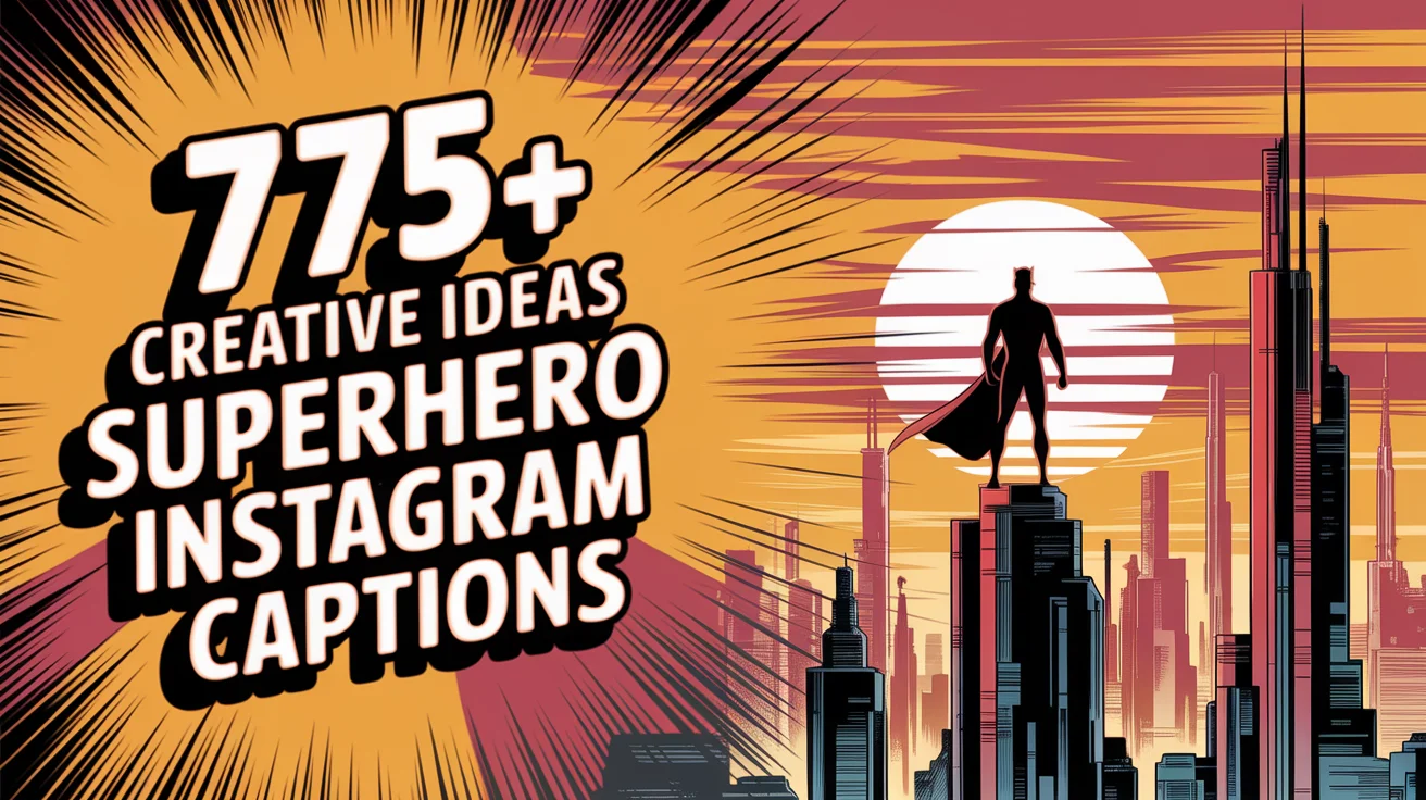 775+ Creative Ideas Superhero Instagram Captions