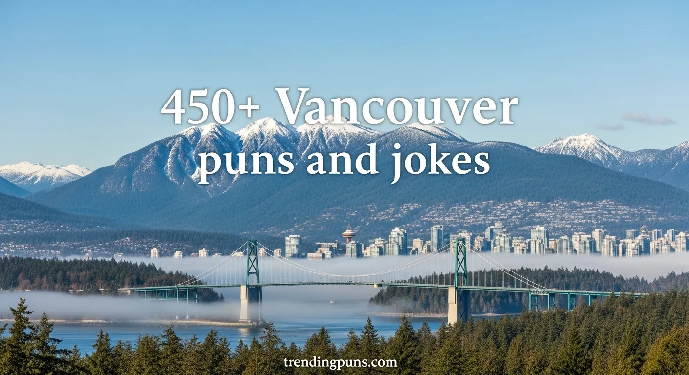 450+ Vancouver puns and jokes