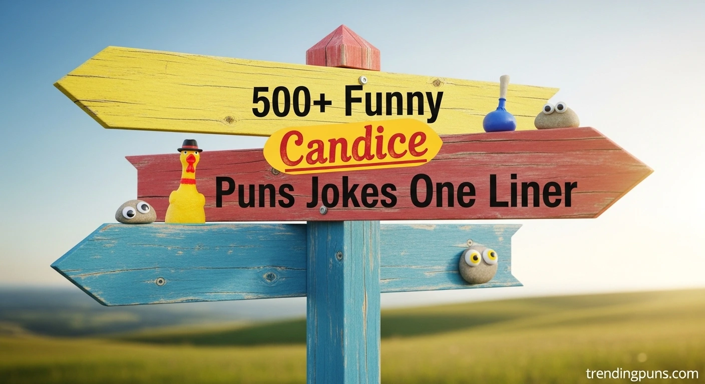 500+ Funny Candice Puns Jokes One Liner