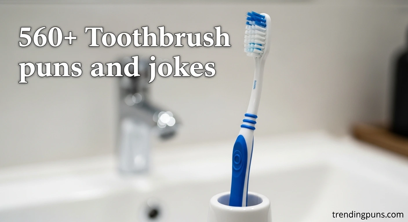 560+ Toothbrush puns and jokes