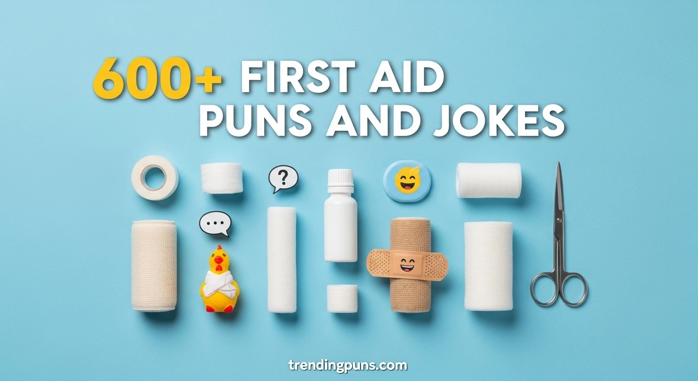 600+ First aid puns and jokes