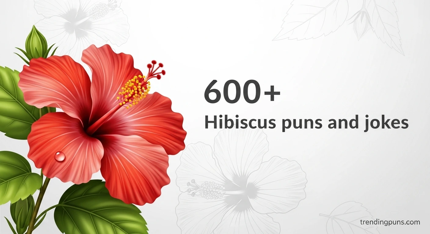 600+ Hibiscus puns and jokes
