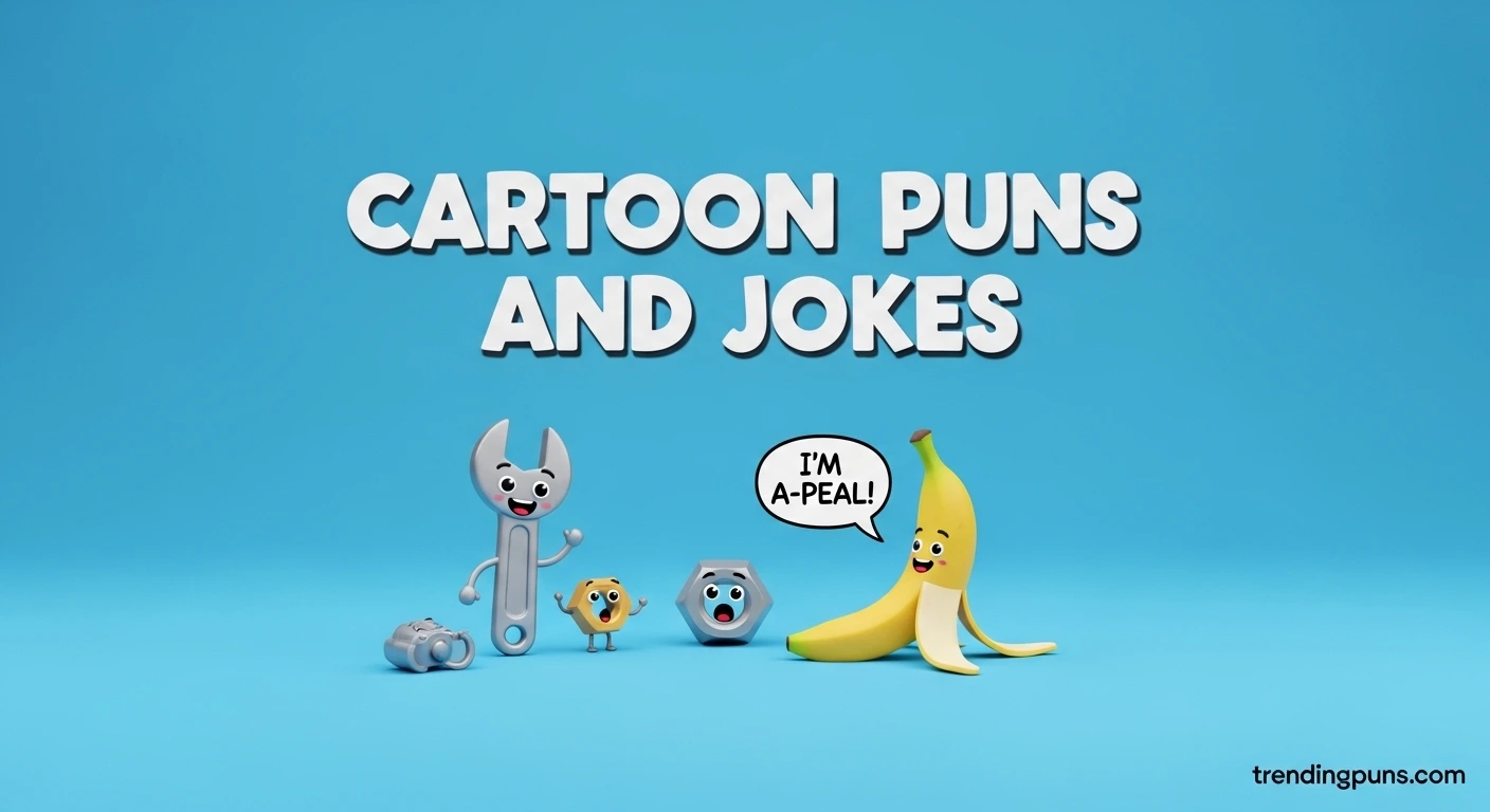 Cartoon Puns and Jokes