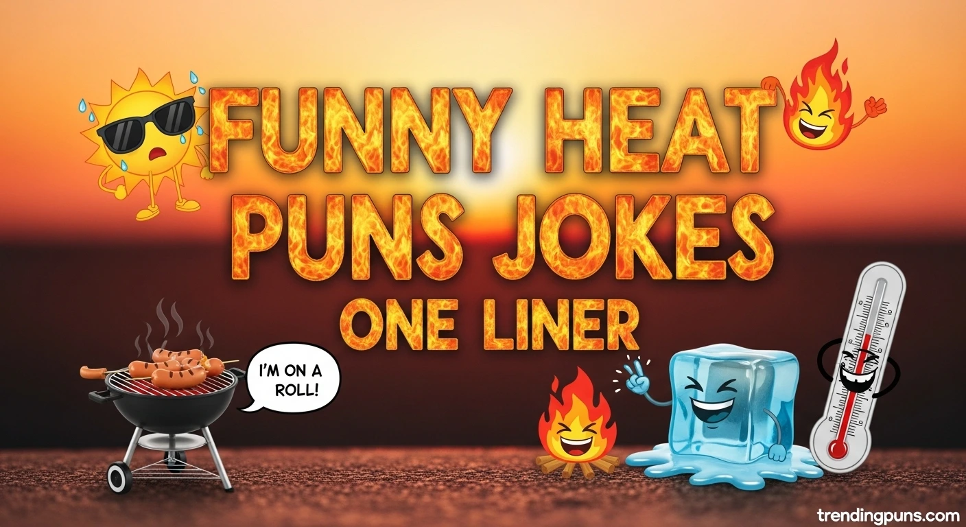 Funny Heat Puns Jokes One Liner
